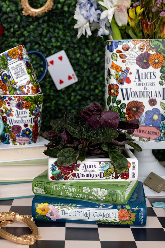Stacked Books Planter - The Garden Edition