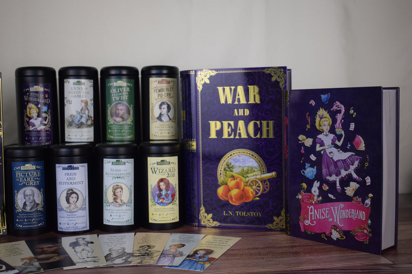The Literary Tea line