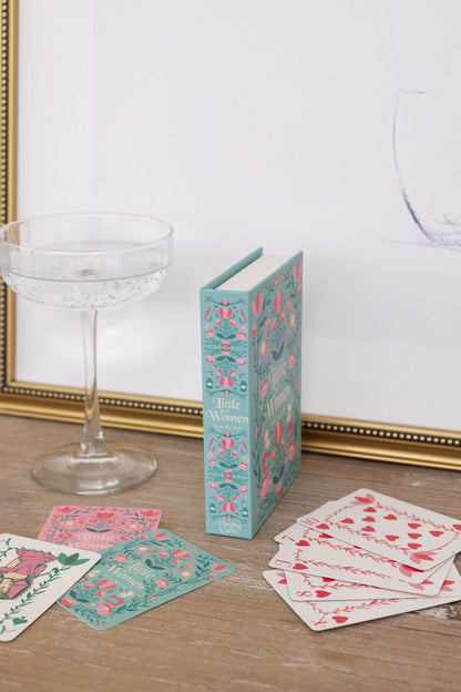 Little Women Playing Cards