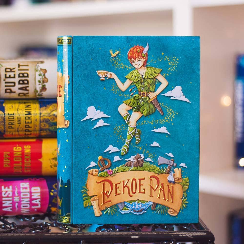 Pekoe Pan Book Tea Tin