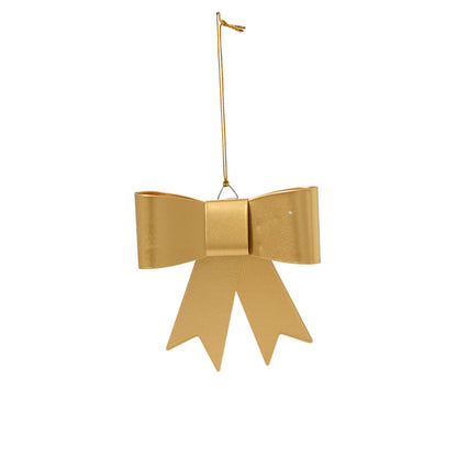 Perfect Bow Metal Ornaments - Gold (Set of 6)