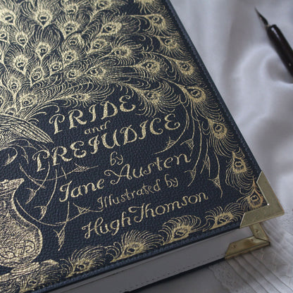 Pride and Prejudice Compact Crossbody Handbag — Gold Foil Edition