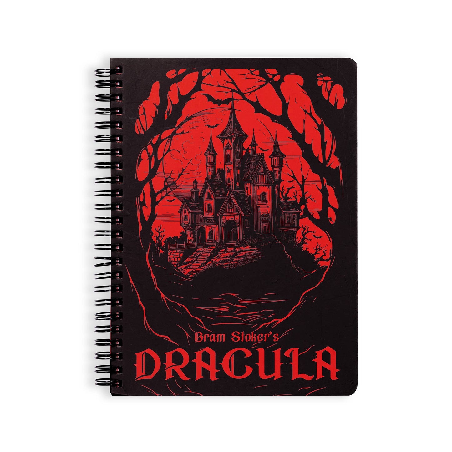Dracula Spiral Notebook