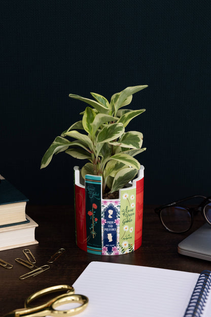 Classic Books Desk Pot