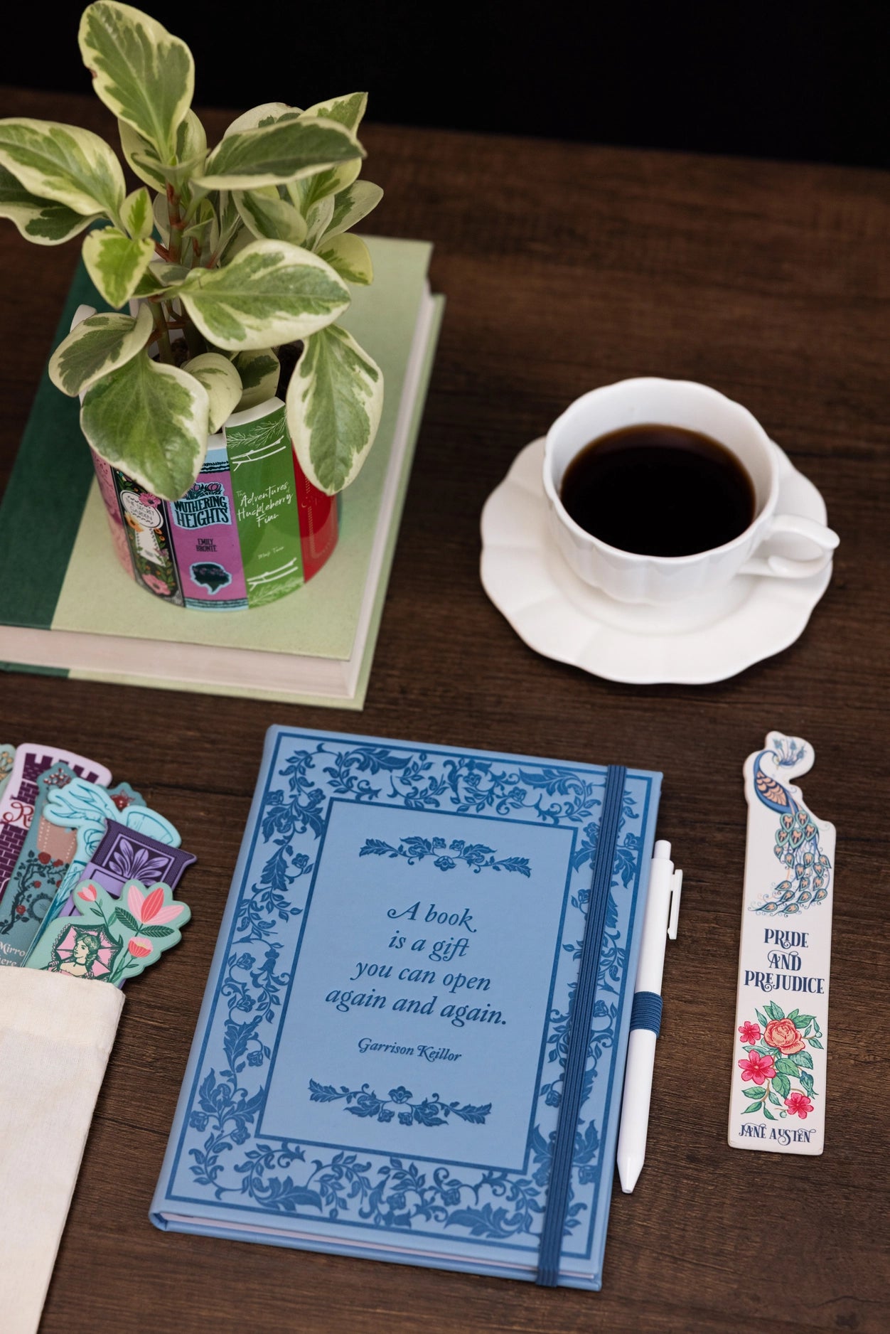 Reading Journal — "A Book Is a Gift You Can Open Again and Again"