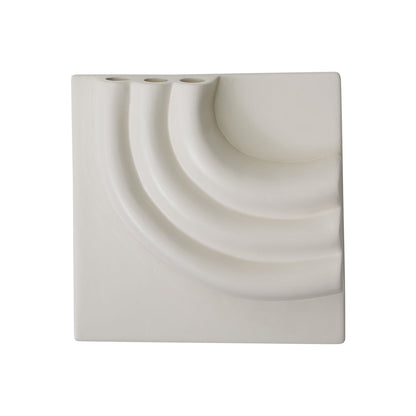 Mara Arched Ceramic Wall Planter - White