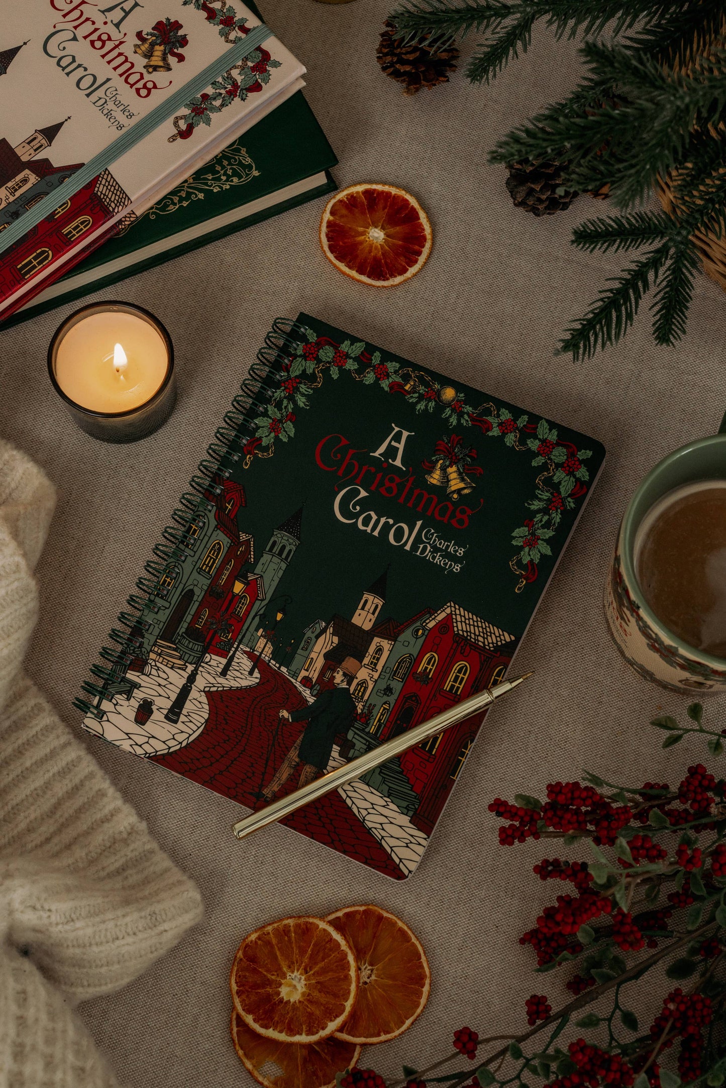 A Christmas Carol Spiral Notebook