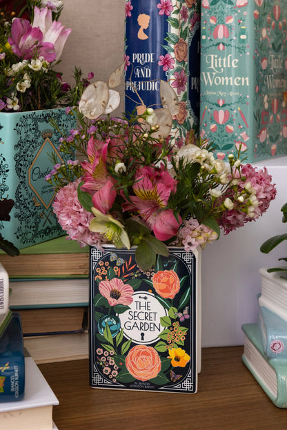 Small Book Vase — The Secret Garden