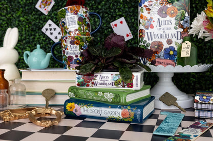 Stacked Books Planter - The Garden Edition