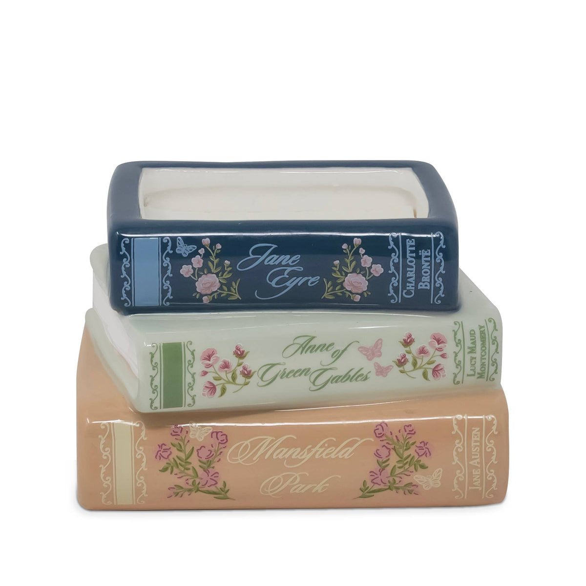 Book Stack Candle — Ladies of Literature