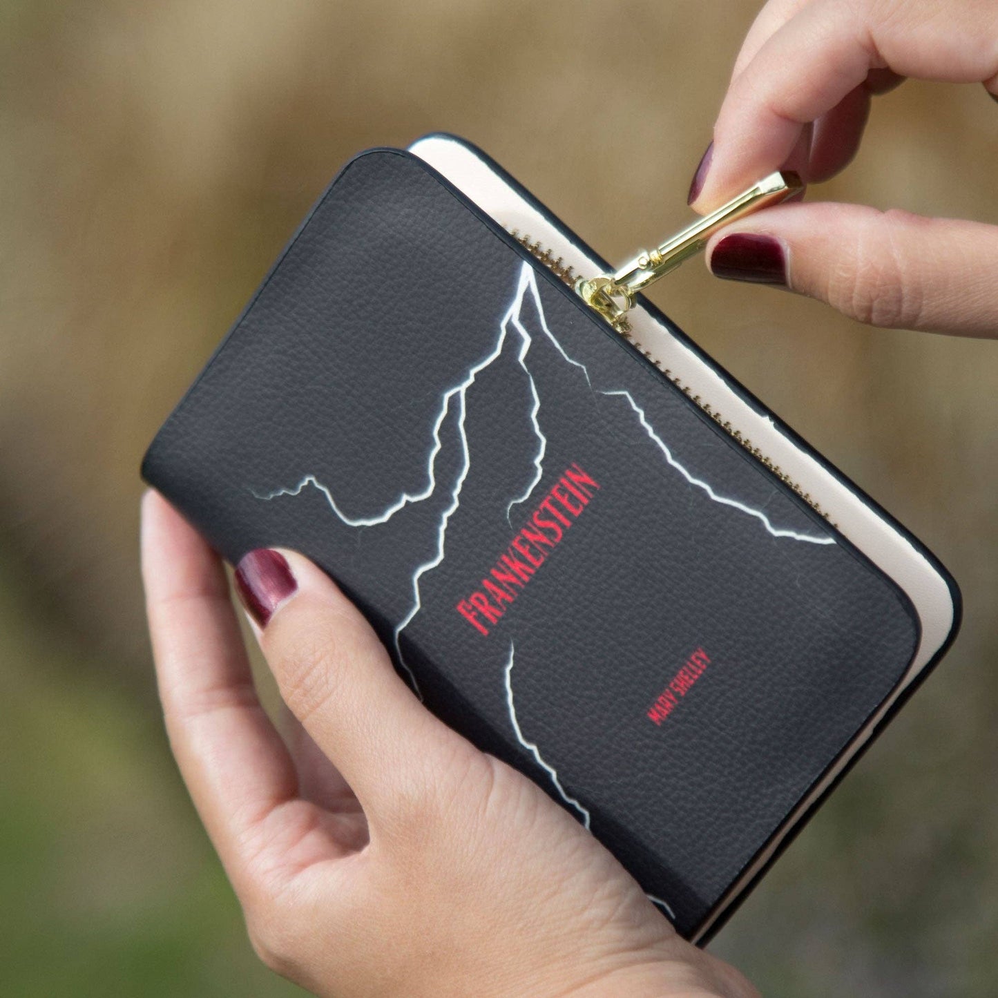 Frankenstein Zip Around Wallet