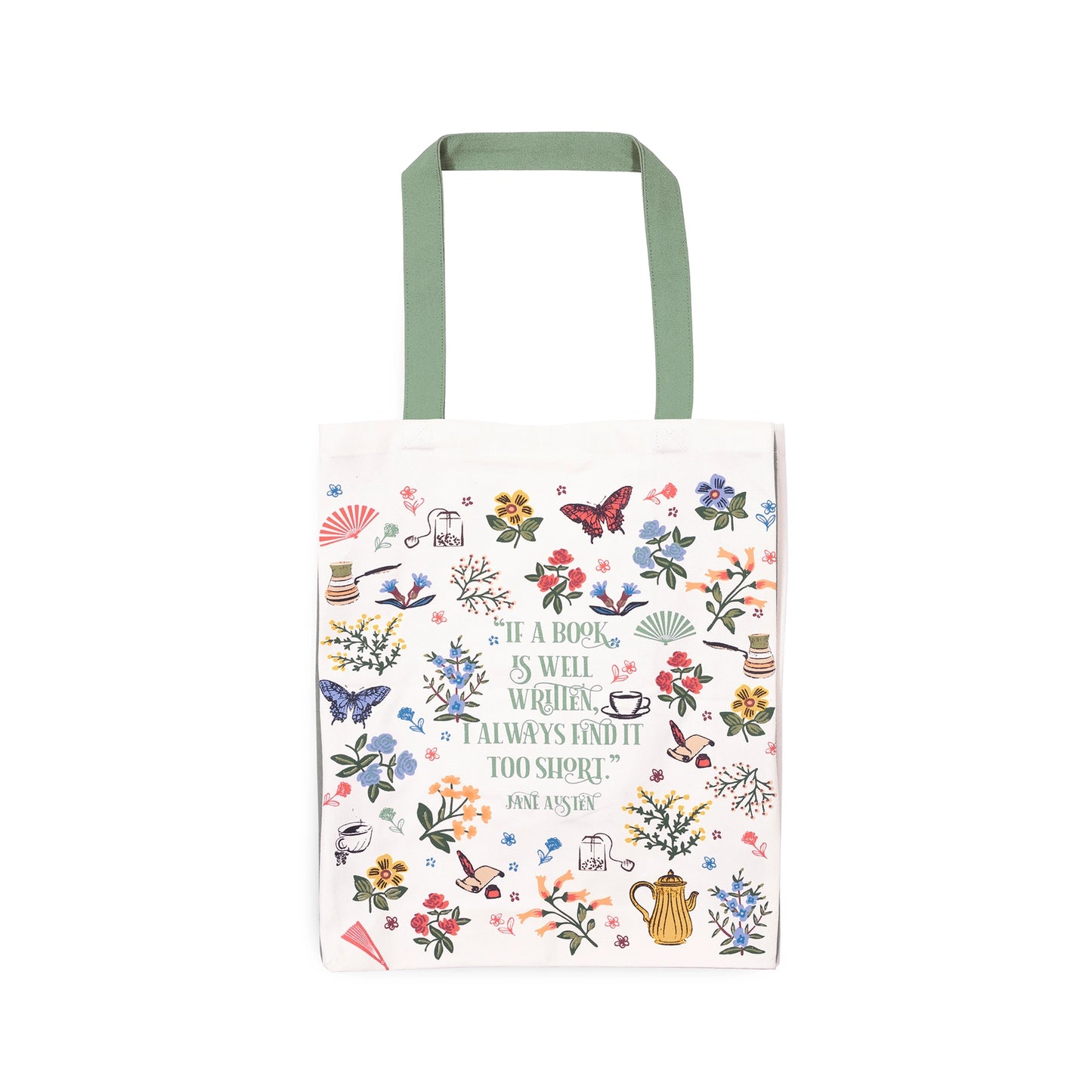 Sense and Sensibility Canvas Tote