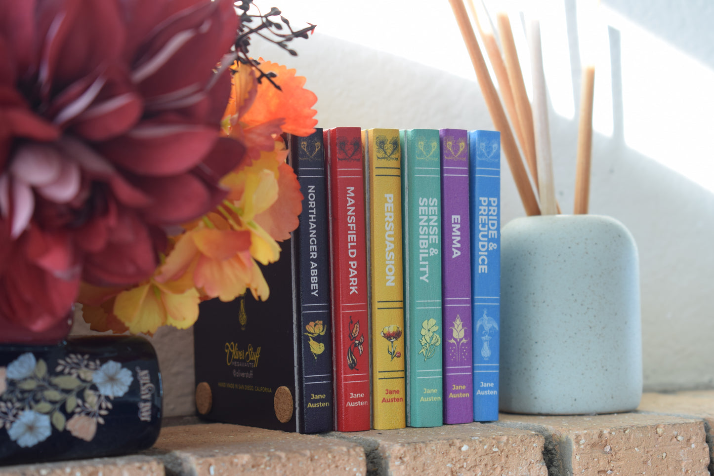 The Complete Jane Austen Book Coaster Set
