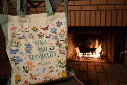 Sense and Sensibility Canvas Tote