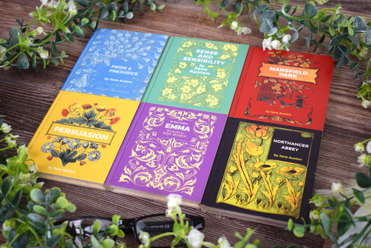 The Complete Jane Austen Book Coaster Set