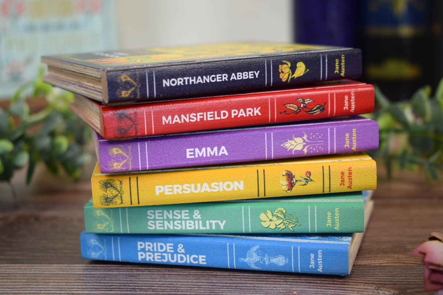 The Complete Jane Austen Book Coaster Set