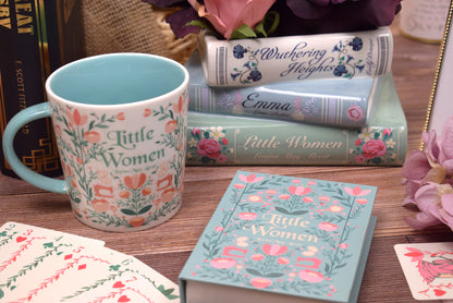Stacked Books Planter — The Heroines Edition