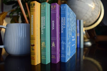 Jane Austen Book Coaster Set of 4