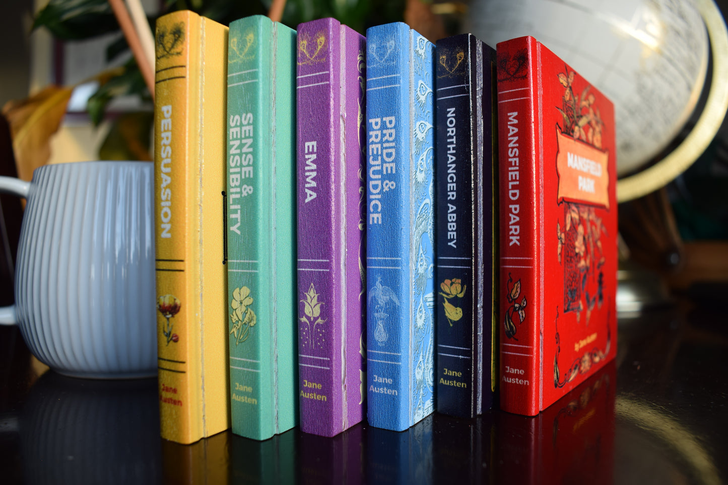 The Complete Jane Austen Book Coaster Set