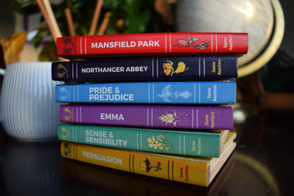 The Complete Jane Austen Book Coaster Set