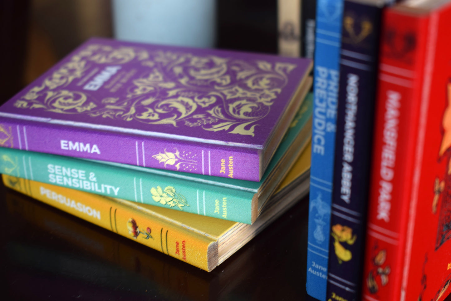 The Complete Jane Austen Book Coaster Set