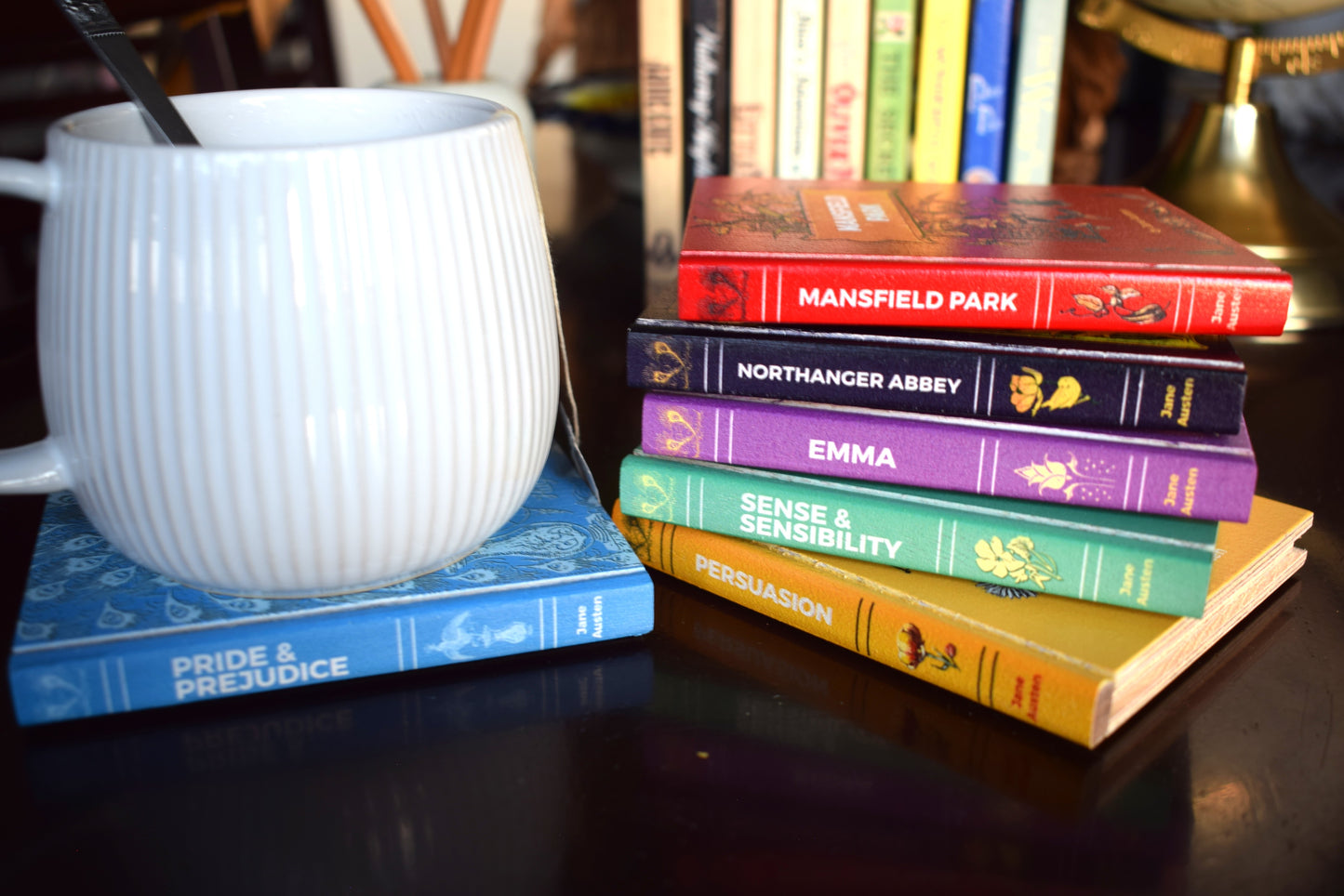 The Complete Jane Austen Book Coaster Set