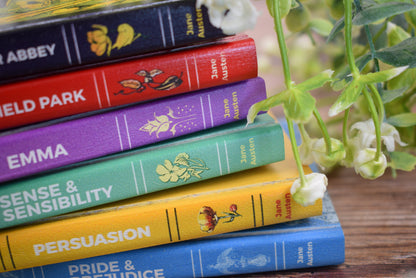 The Complete Jane Austen Book Coaster Set