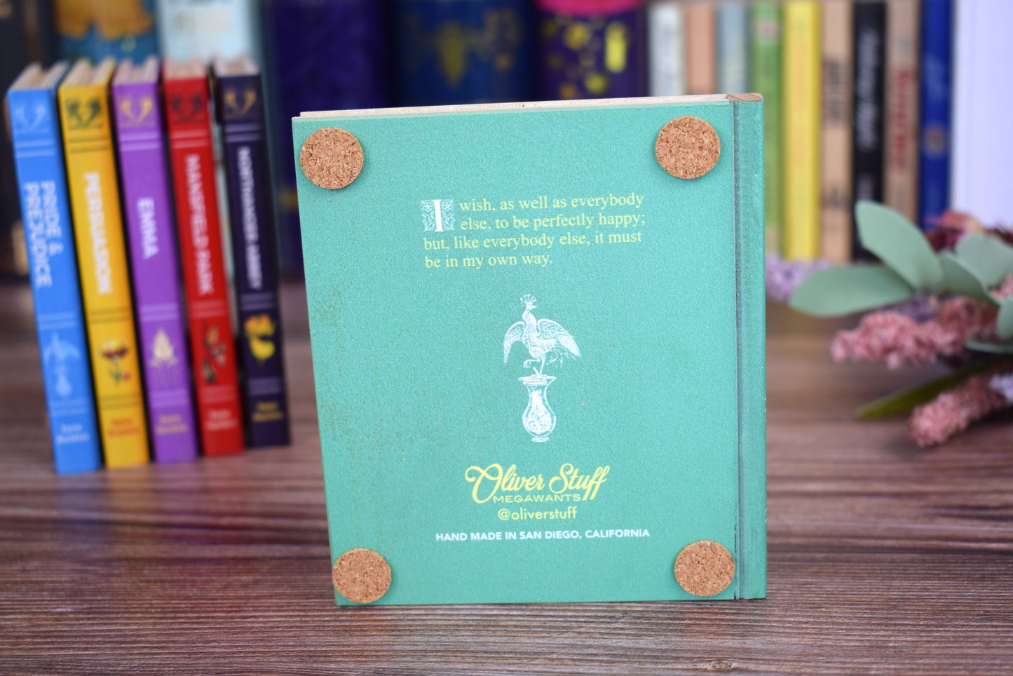 Sense and Sensibility Book Coaster