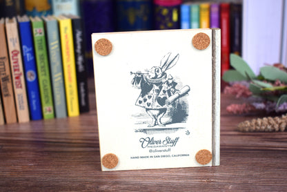 Alice's Adventures in Wonderland Book Coaster