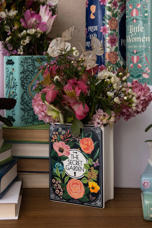 Small Book Vase — The Secret Garden