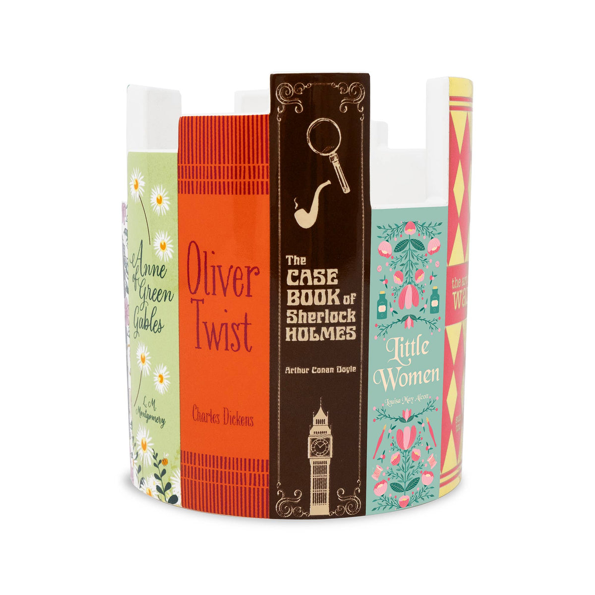 Classic Books Desk Pot