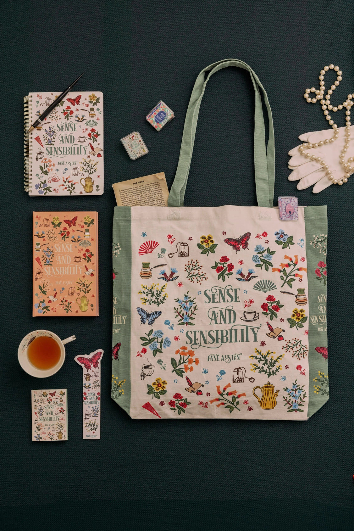 Sense and Sensibility Canvas Tote