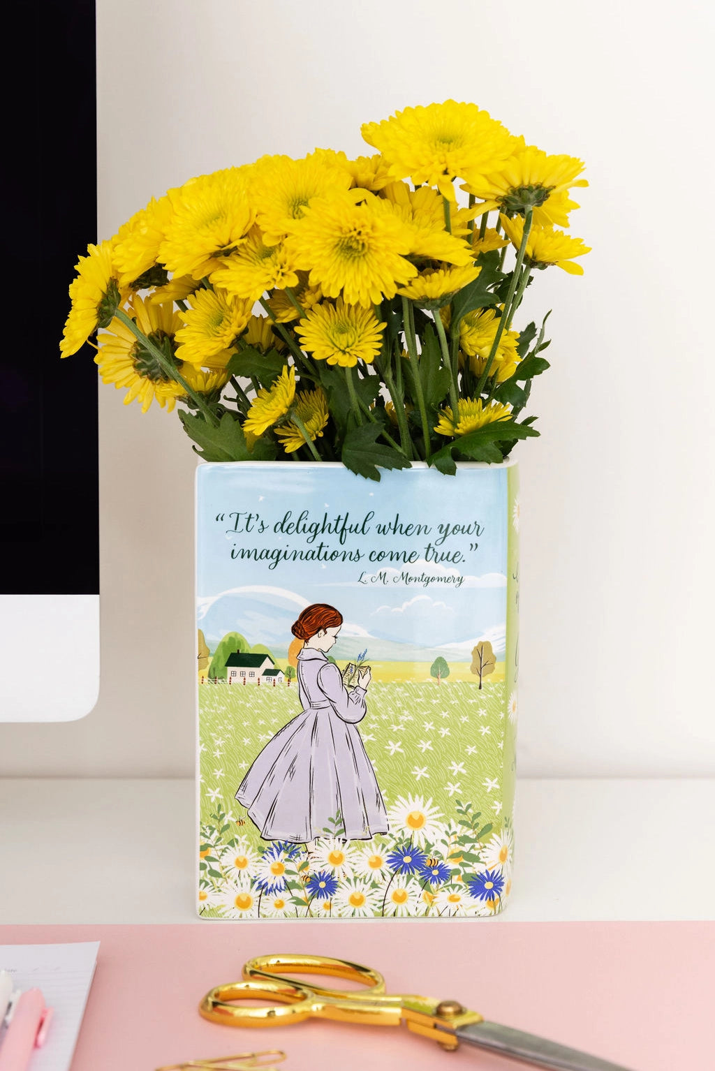 Anne of Green Gables Large Book Vase