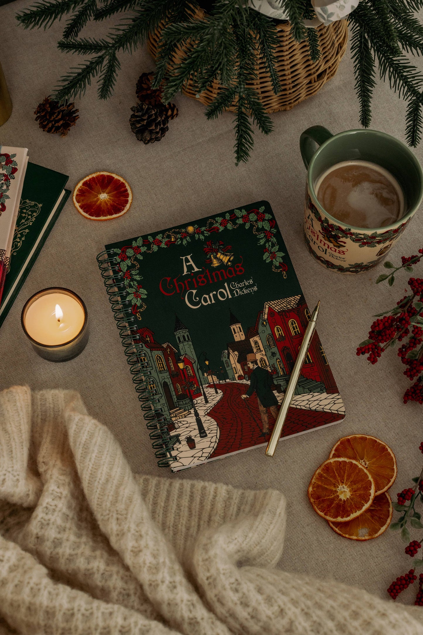 A Christmas Carol Spiral Notebook