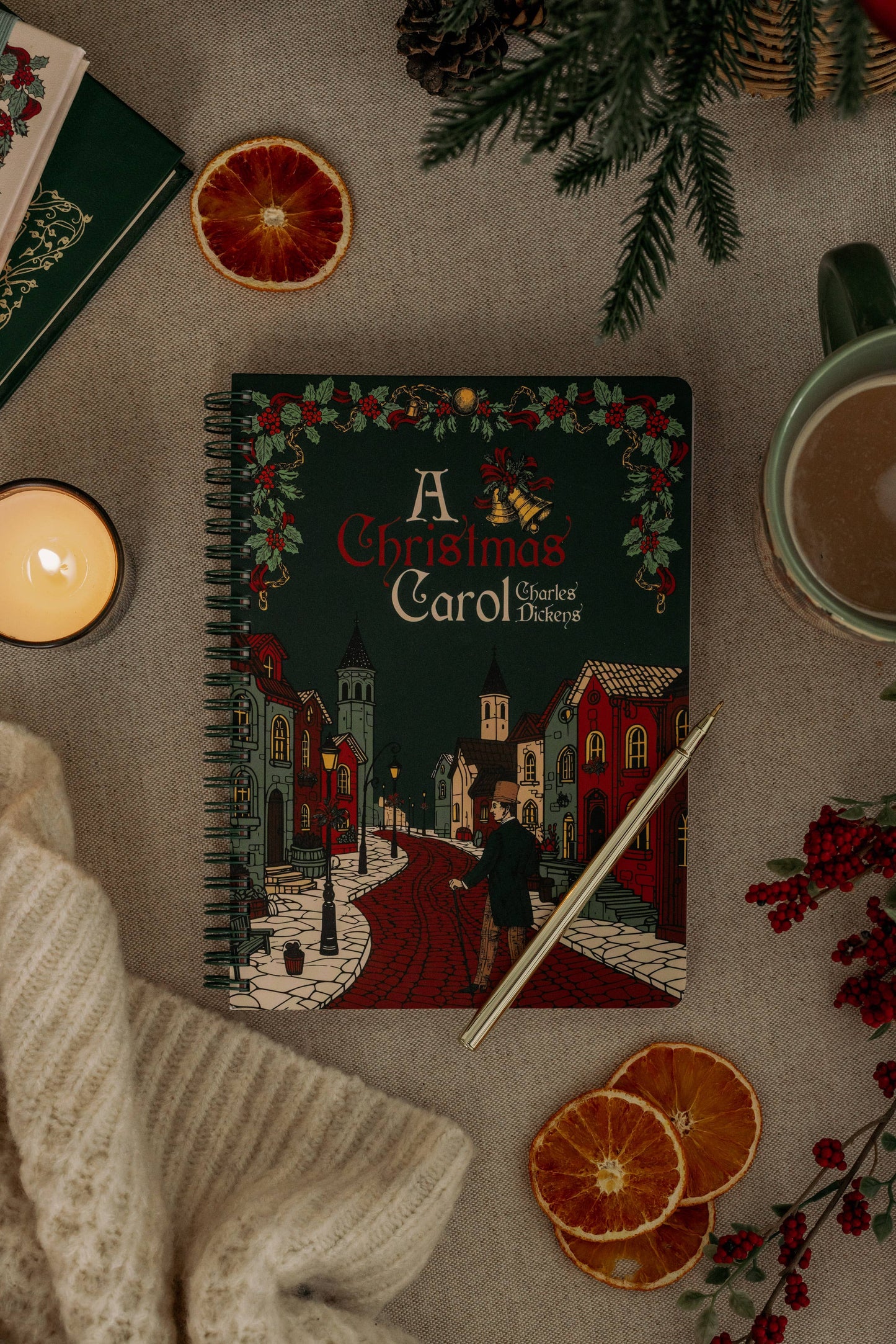 A Christmas Carol Spiral Notebook