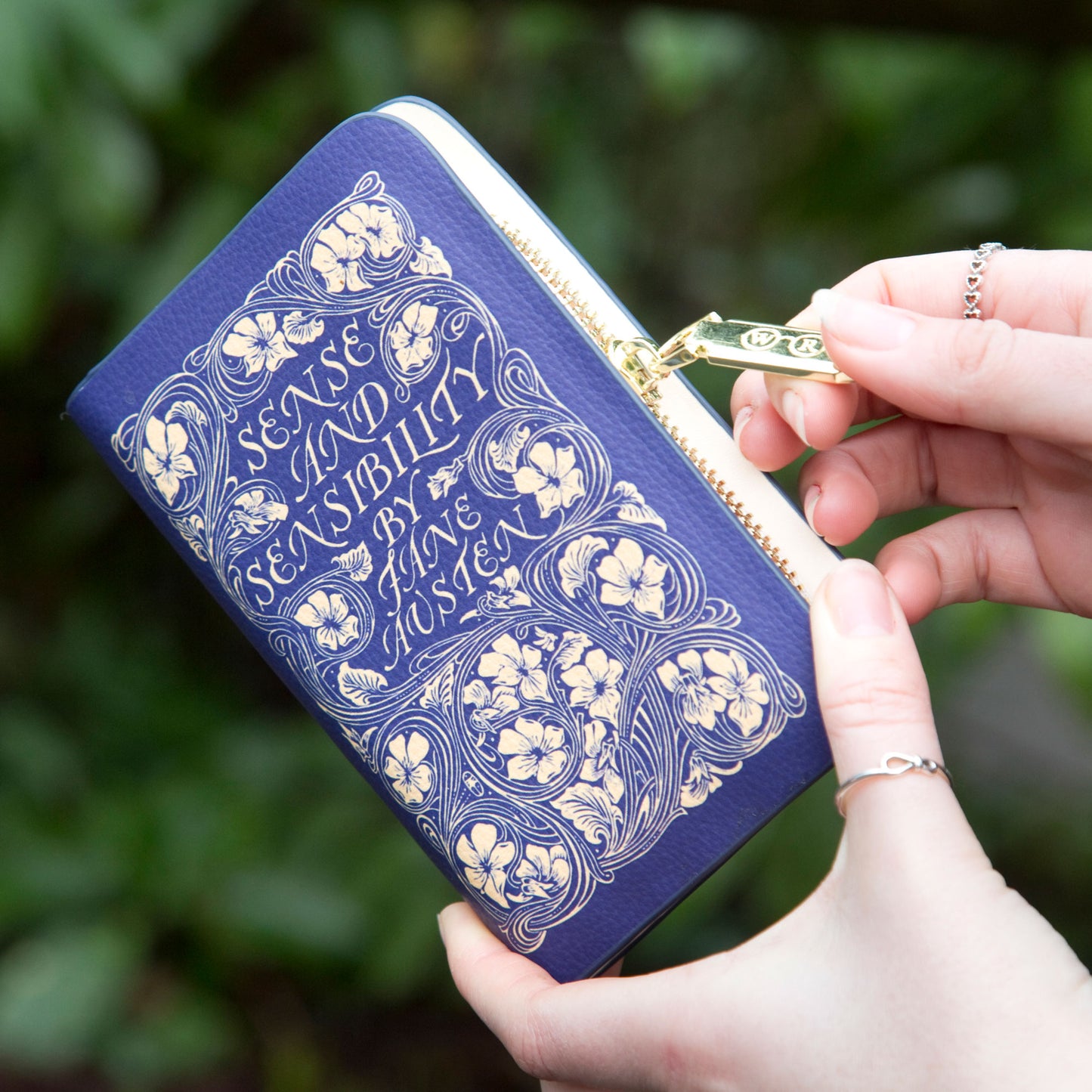 Sense and Sensibility Zip Around Wallet