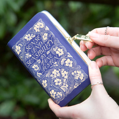 Sense and Sensibility Zip Around Wallet