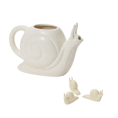 Slowpoke Snail Ceramic Watering Can